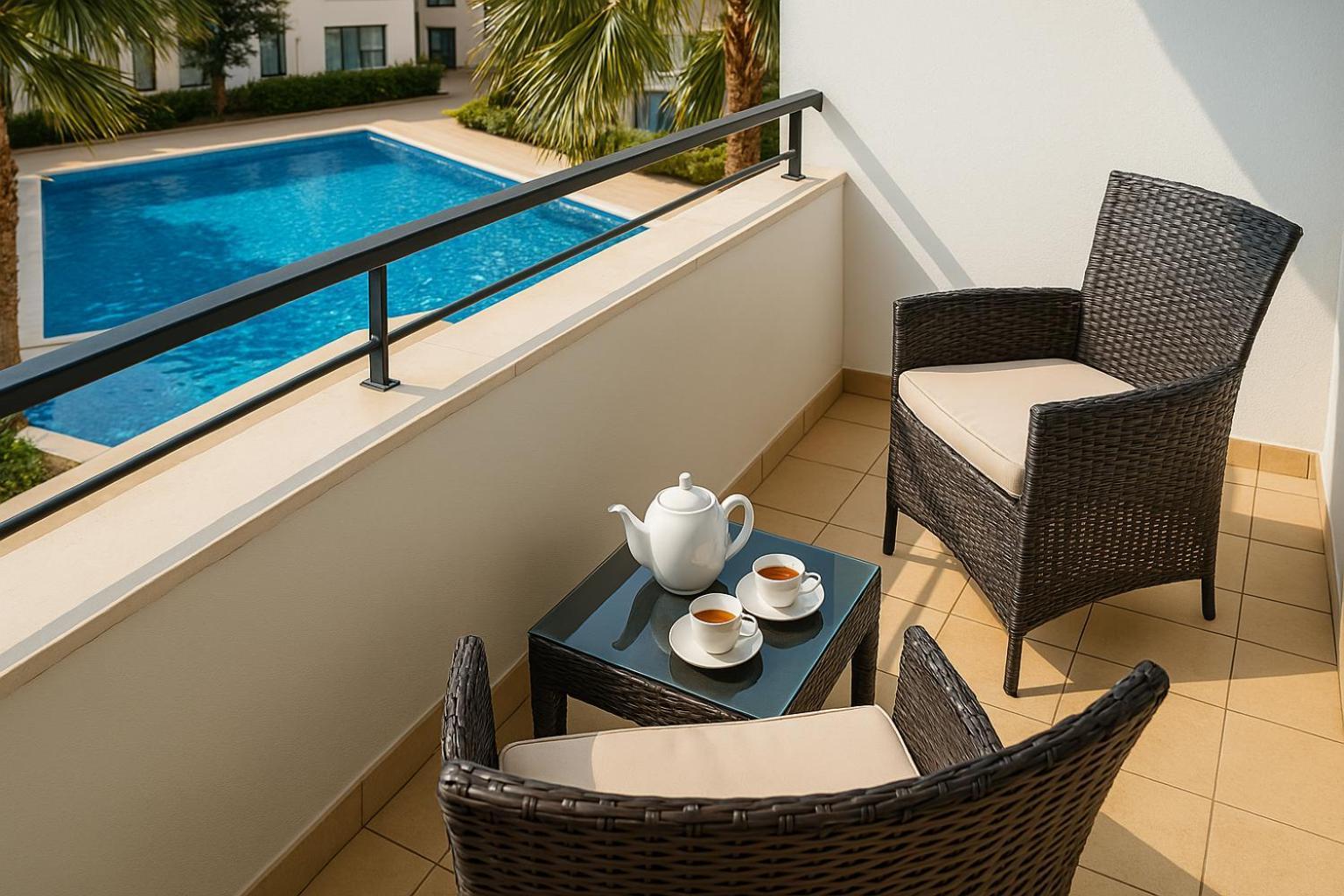 Spacious With Huge Terrace And Swimming Pool